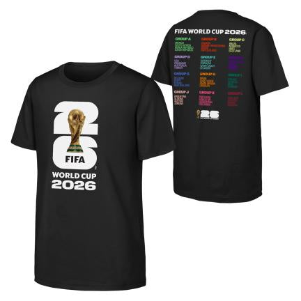 FIFA World Cup 2026 Bracket Boys Tee