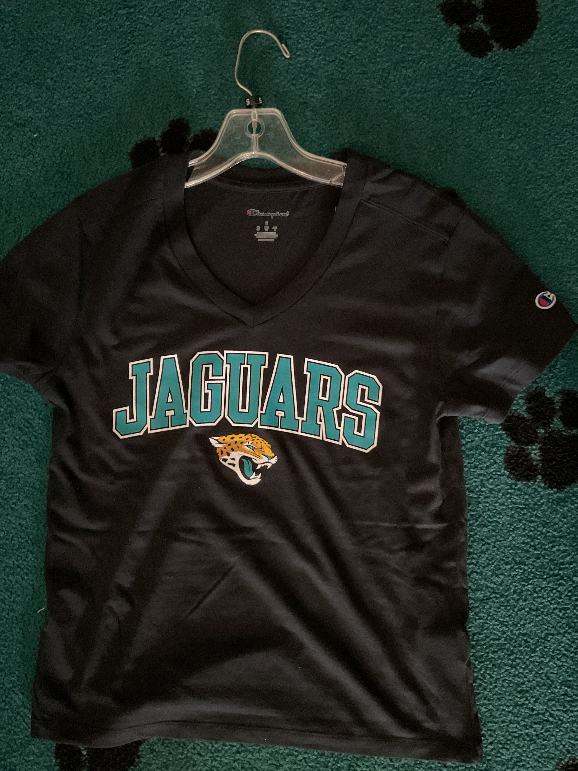 Jacksonville Jaguars Women’s Core Short sleeve V-Neck tee