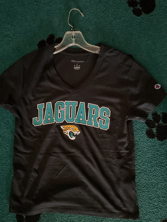 Jacksonville Jaguars Women’s Core Short sleeve V-Neck tee