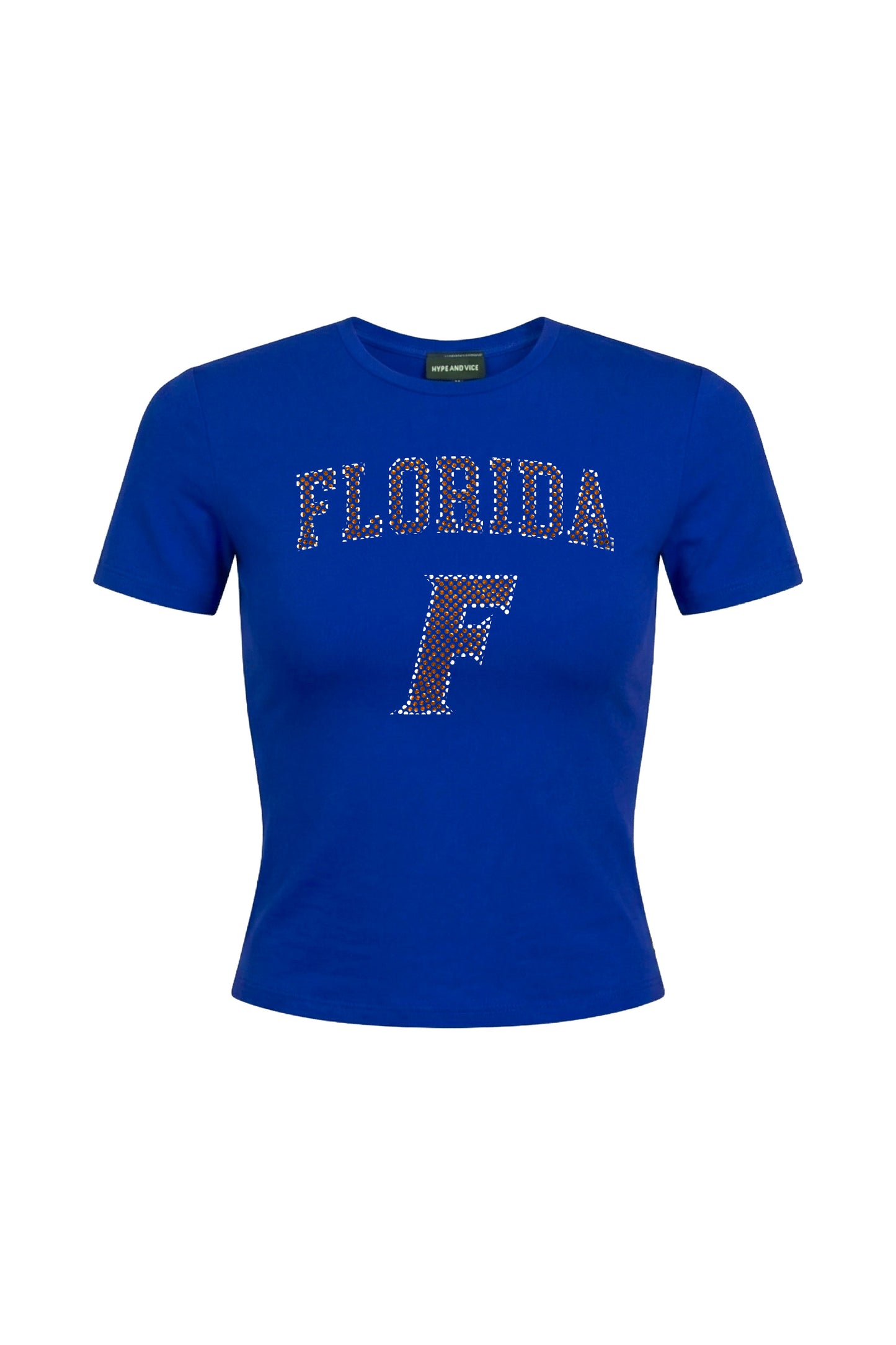 Florida Gators Hype and Vice Ladies Royal Blue Cotton Jersey T-Shirt