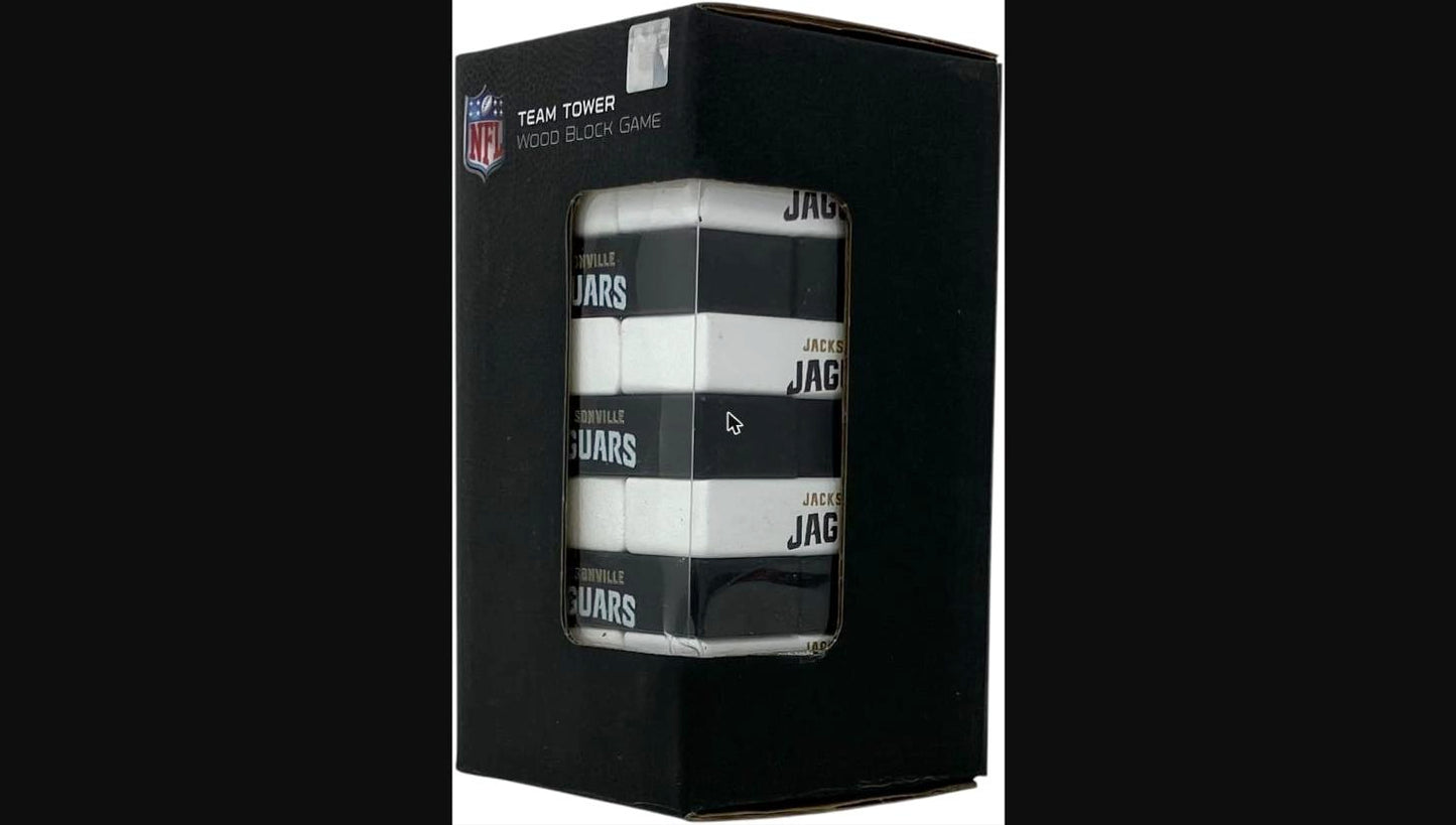 Jacksonville Jaguars Rico Mini Travel Team Tower Game