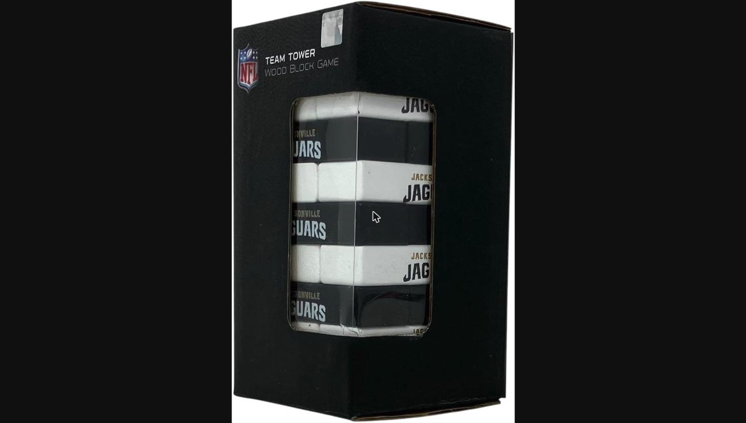 Jacksonville Jaguars Rico Mini Travel Team Tower Game