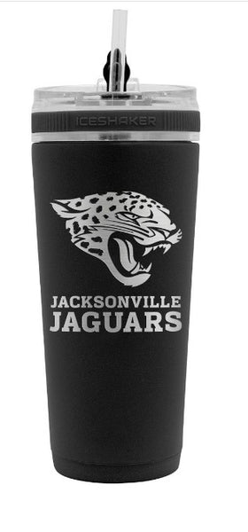 Jacksonville Jaguars Wincraft 26oz Stainless Steel Ice Shaker Bottle