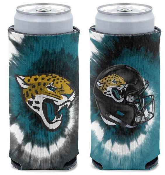 Jacksonville Jaguars Wincraft Tie Die 12oz Slim Can Cooler