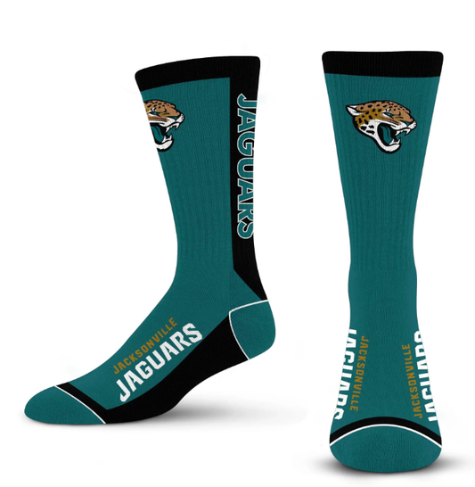 Jacksonville Jaguars For Bare Feet MVP Socks