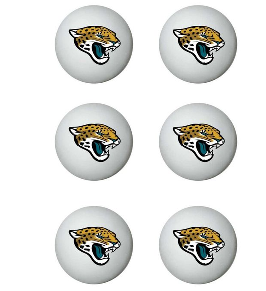 Jacksonville Jaguars Franklin Sports Table Tennis Balls