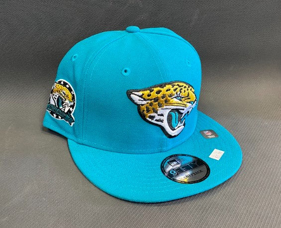 NFL Jacksonville Jaguars Low Profile 9FIFTY Teal Snapback
