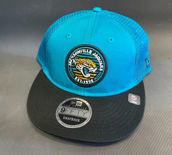 NFL Jacksonville Jaguars Low Profile 9FIFTY Patch mesh snapback