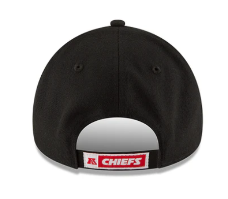 Kansas City Chiefs New Era 9Forty The League Black Adjustable Hat