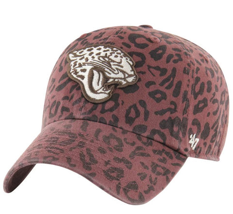 Jacksonville Jaguars '47 Ladies Brown Tawny Clean Up Adjustable Hat