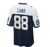 NFL Dallas Cowboys  CeeDee Lamb #88 Nike Game Replica Throwback Jersey