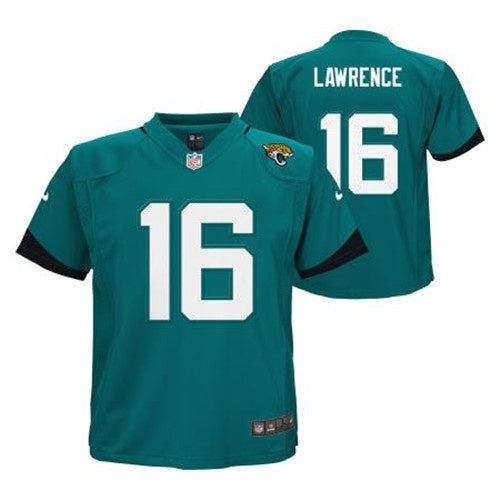 NFL Jacksonville Jaguars Nike Kids Trevor Lawrence Alternate Color Game Day Jersey