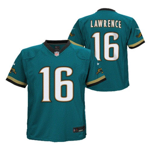 NFL Jacksonville Jaguars Nike Kids Trevor Lawrence Color Rush Game Jersey