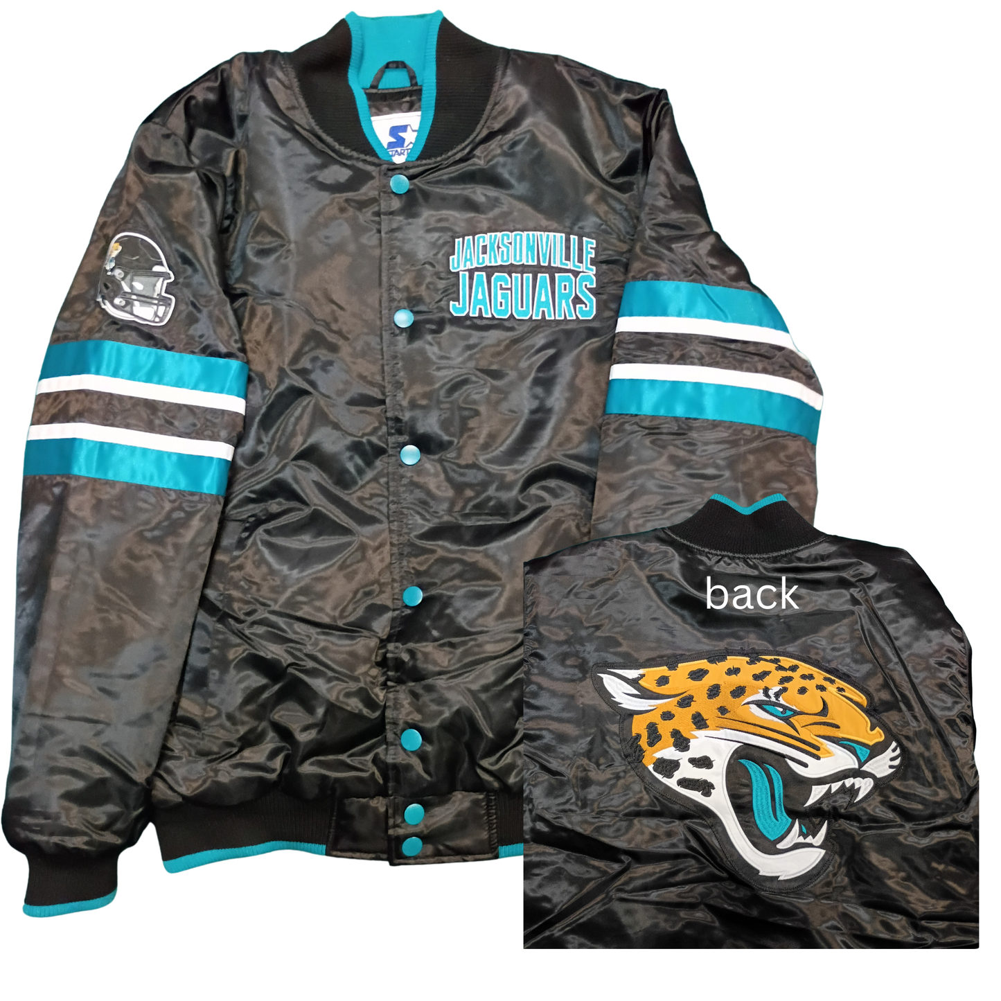 Jacksonville Jaguars Men's Starter Satin Jacket