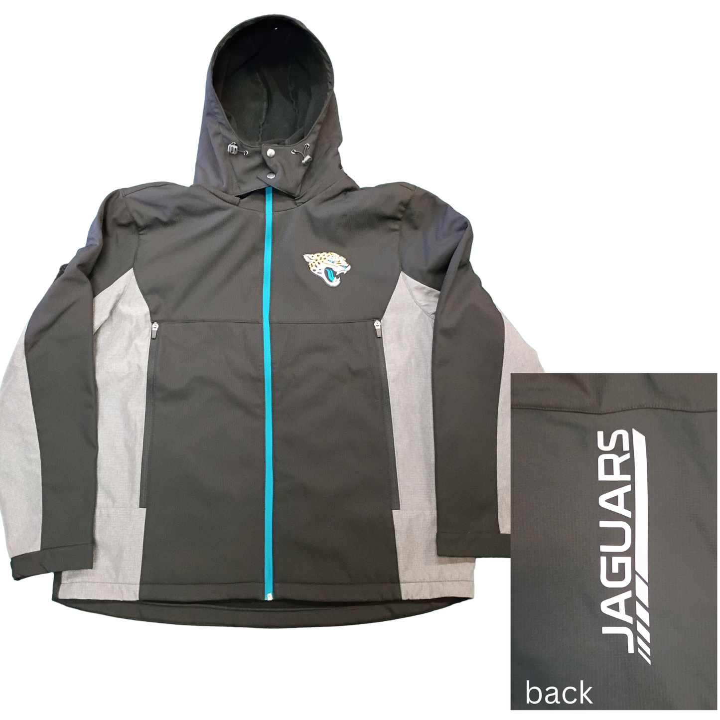 Jacksonville Jaguars Men's Full-Zip Hoodie