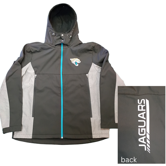 Jacksonville Jaguars Men's Mid Weight Jacket with Reflective backside logo