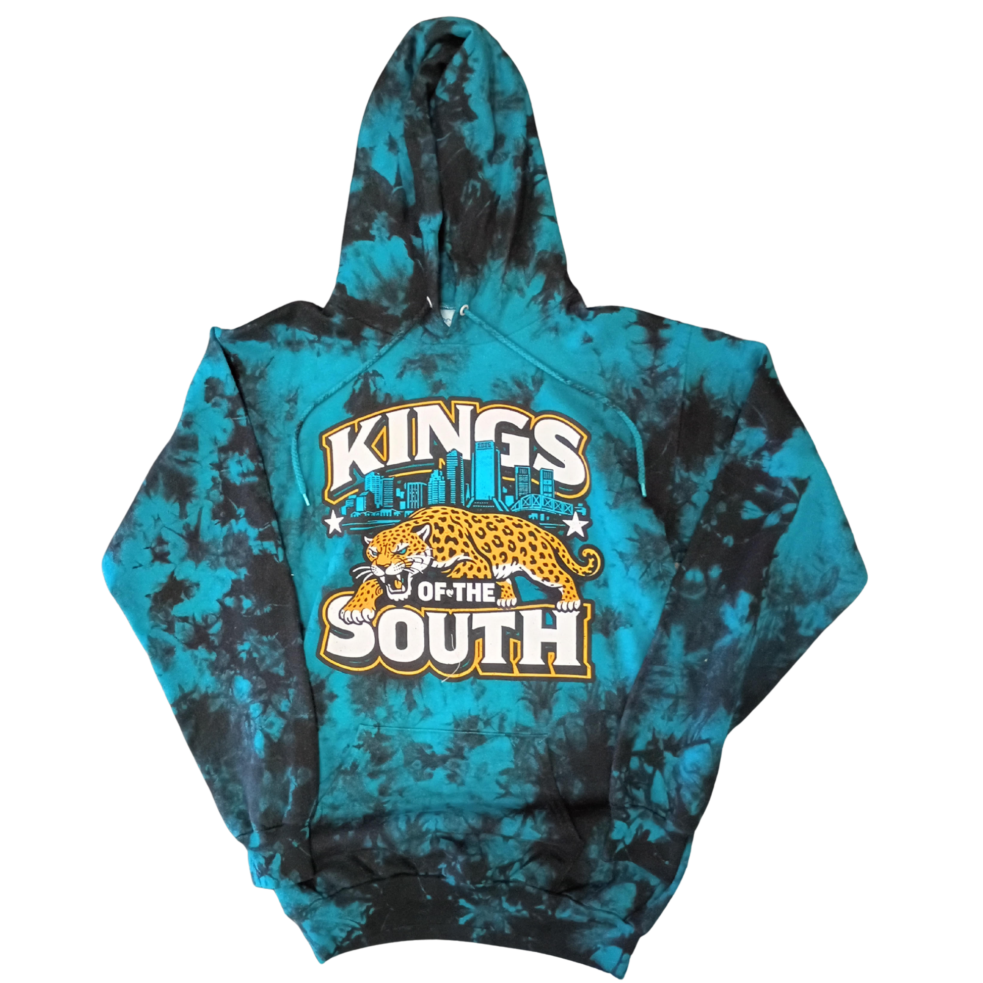 Duval Kings of the South Tye-Dye Hoodie
