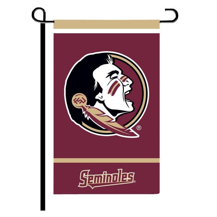 NCAA Florida State Seminoles Logo Brands Garden Flag 12x18
