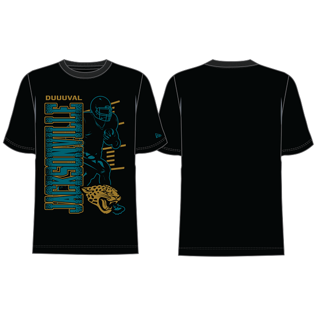 NFL Jacksonville Jaguars New Era Men's 2026 Training Camp Black T-Shirt