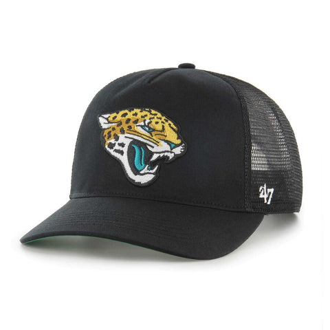 Jacksonville Jaguars '47 Black Mesh Hitch Trucker Adjustable Hat Men's