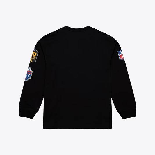 Pittsburgh Steelers Mitchell & Ness Men's Training Camp Black Long Sleeve T-Shirt