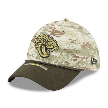 Jacksonville Jaguars Salute to Service 2025 New Era 39 Thirty Camo