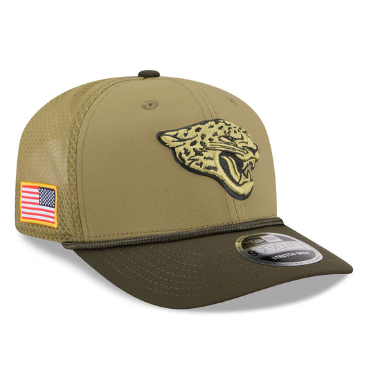 Jacksonville Jaguars Salute to Service 2025 New Era 970 Stretch- Snap