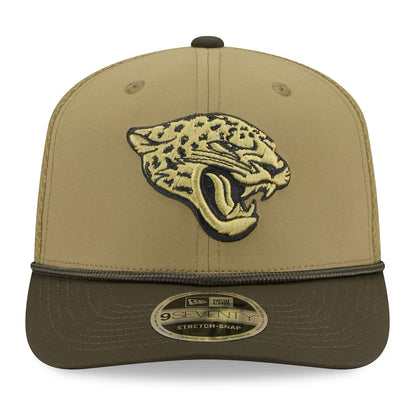 Jacksonville Jaguars Salute to Service 2025 New Era 970 Stretch- Snap