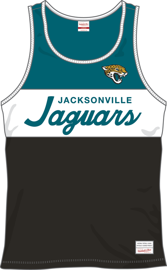 NFL Jacksonville Jaguars Mitchell & Ness Head Coach Tank Top - Black