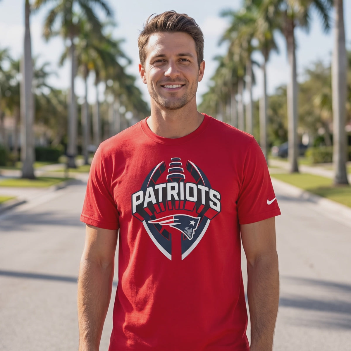 New England Patriots Nike Men's Legend Icon Performance T-Shirt - lifestyle video