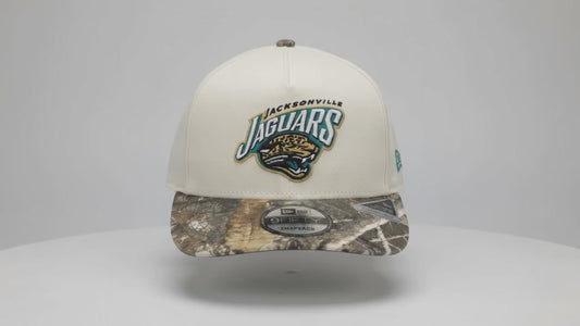 Jacksonville Jaguars New Era 9Fifity AF Real Trim Brim Thrwbk Hat