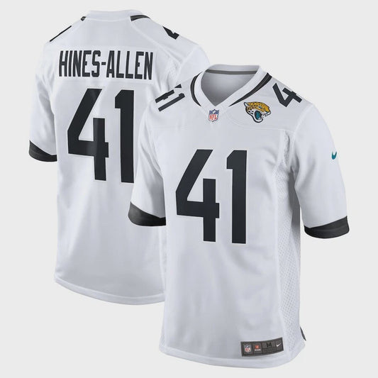 Jacksonville Jaguars Josh Hines-Allen #41 Nike White Official NFL Game Jersey
