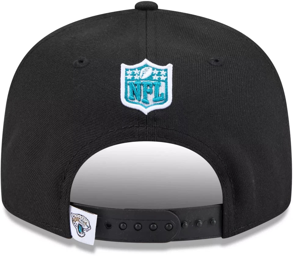 Jacksonville Jaguars New Era 2026 Rivalries Split Panel 9FIFTY Snapback Hat Cap