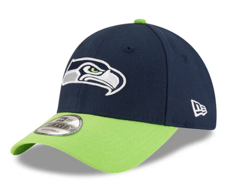 Seattle Seahawks New Era Two-Tone Seattle Seahawks 9Forty Adjustable Hat