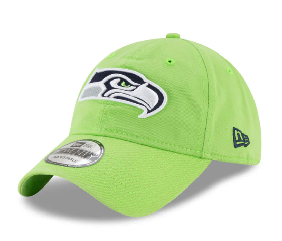 Seattle Seahawks New Era Core Classic Seattle Seahawks 9Twenty Adjustable Hat