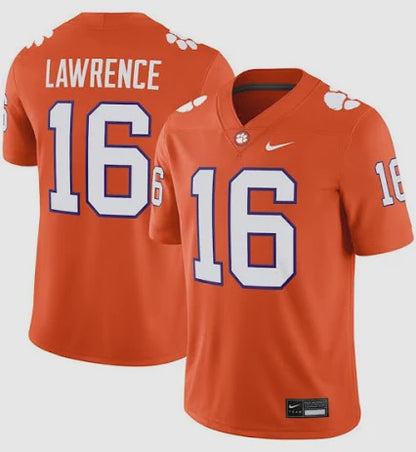 Clemson Tigers Trevor Lawrence Nike Alumni Game Jersey - Orange - officially licensed fan gear