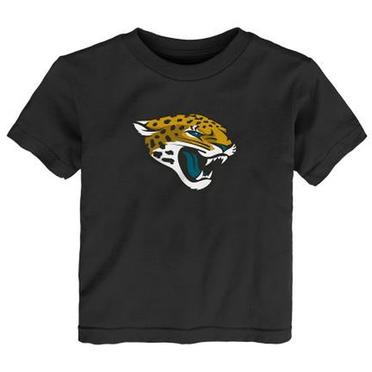 NFL Jacksonville Jaguars Outerstuff Toddler Primary Logo Short Sleeve Tee - Black (4T)