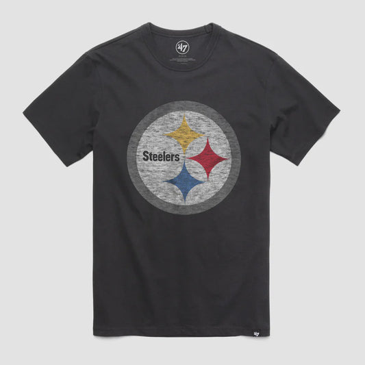 Pittsburgh Steelers Flint Black Premier Franklin Tee Men