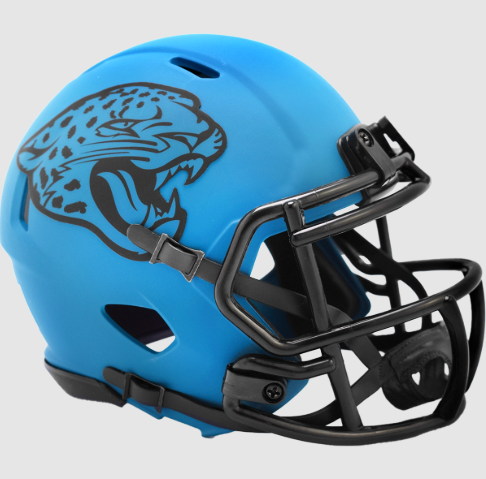 Jacksonville Jaguars Riddell Rave Alternate Speed Mini Helmet