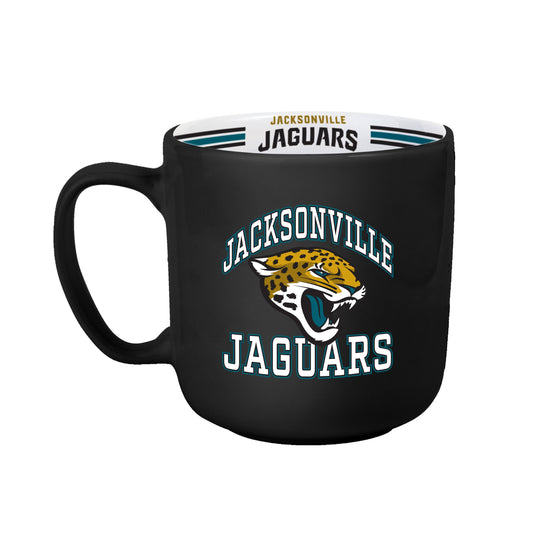 NFL Jacksonville Jaguars Logo Brands 15oz Stripe Mug