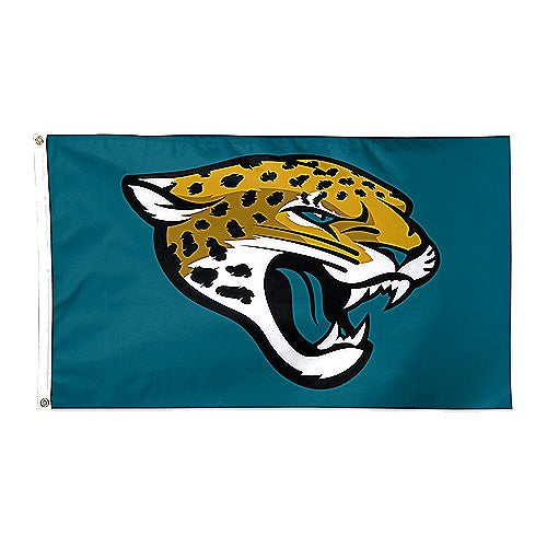 NFL Jacksonville Jaguars WinCraft Teal Deluxe Flag 3 x 5 Foot