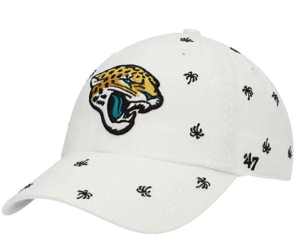 Jacksonville Jaguars '47Brand Ladies Confetti Clean Up Adjustable Hat