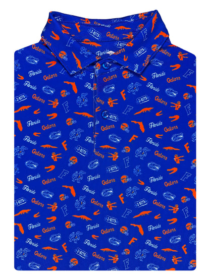 UF Swamp Safari Print Polo - Warner Safari