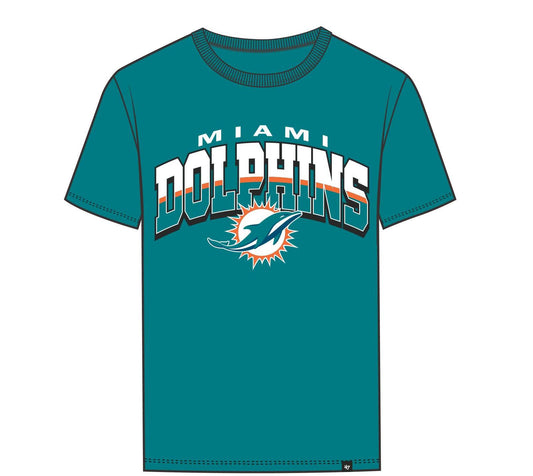 NFL Miami Dolphins '47 Brand Tune Sing Franklin Teal Tee