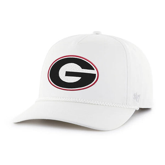 NCAA Georgia Bulldogs '47 Brand Rope Hitch White Hat
