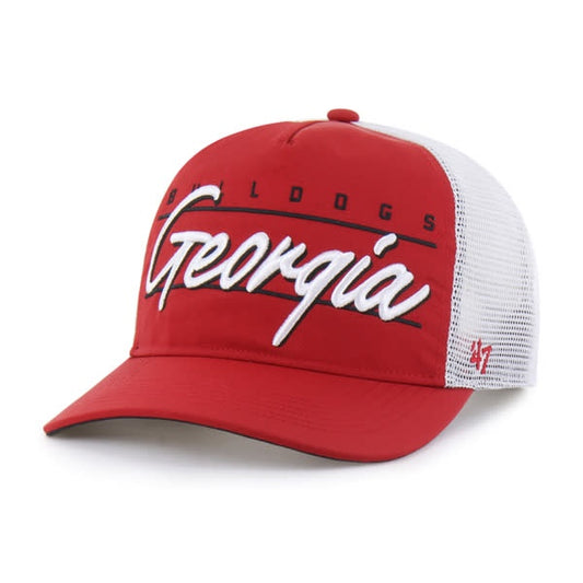 NCAA Georgia Bulldogs '47 Brand Brrr Condor Mesh Hitch Red Hat