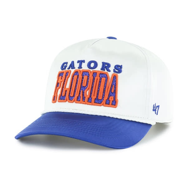 NCAA Florida Gators '47 Brand Trendy Block Hitch White Hat