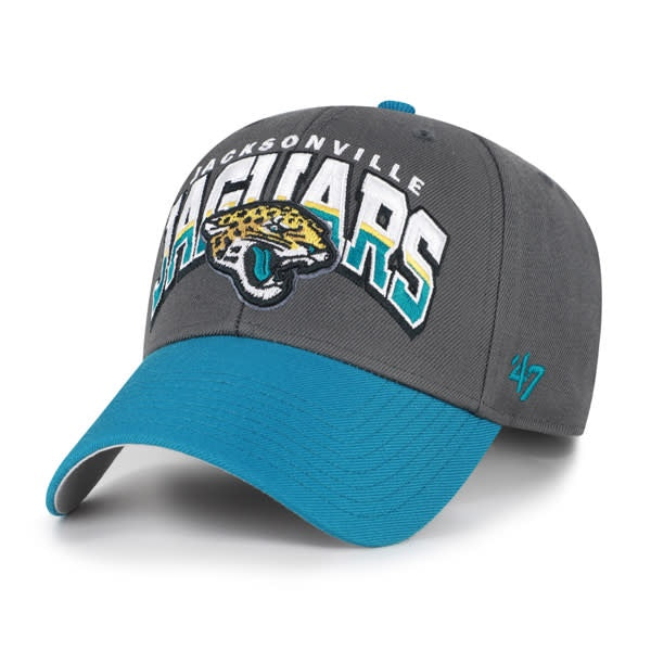 NFL Jacksonville Jaguars '47 Brand Split Block MVP Charcoal Hat