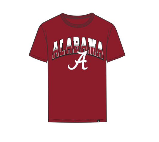 NCAA Alabama Crimson Tide '47 Brand Tune Sing Franklin Red Tee