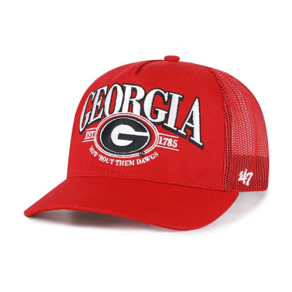 NCAA Georgia Bulldogs '47 Brand Deluxia Hitch Red Hat